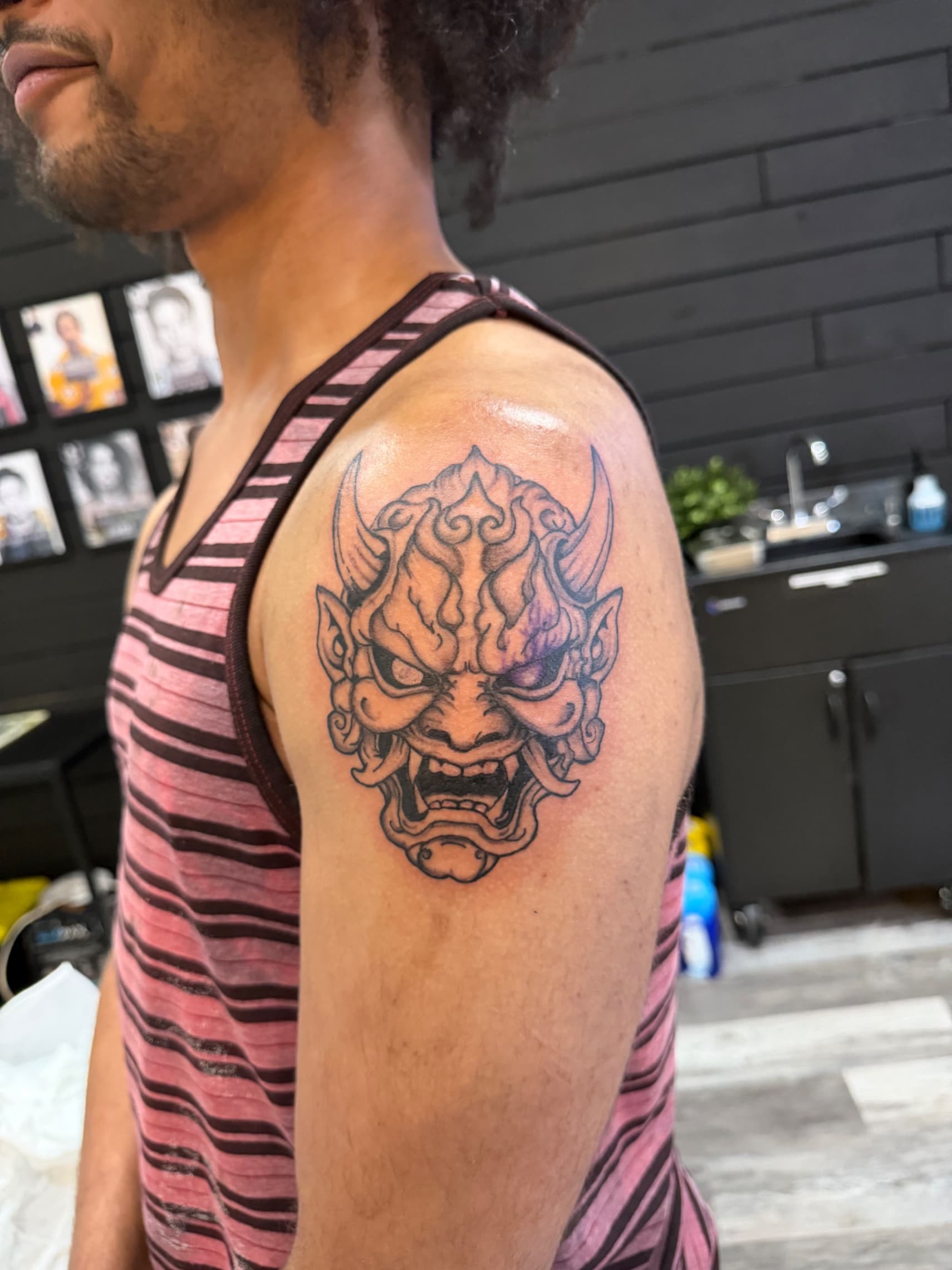 Custom tattoo by Tony Luong, Maple Valley WA